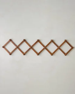 VND0092 Melrose International, LLC Accordion Wooden Wall Hook