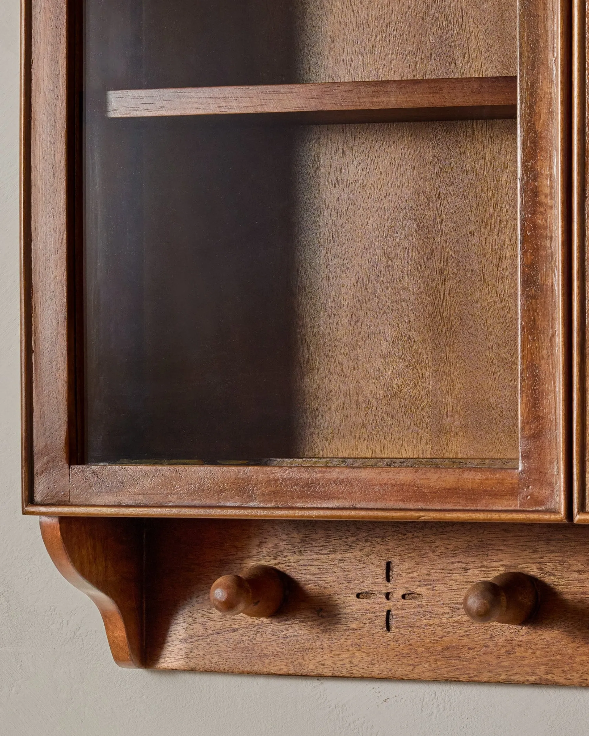 VND8329 Craftmachine India Pvt Ltd Amelia Oversized Display Cabinet with Glass Doors