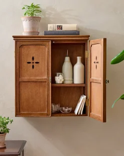 VND8329 Craftmachine India Pvt Ltd Amelia Wooden Wall Cabinet