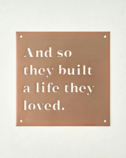 VND0312 JDH Iron Designs LLC And So They Built A Life They Loved Sign