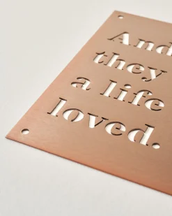VND0312 JDH Iron Designs LLC And So They Built A Life They Loved Sign