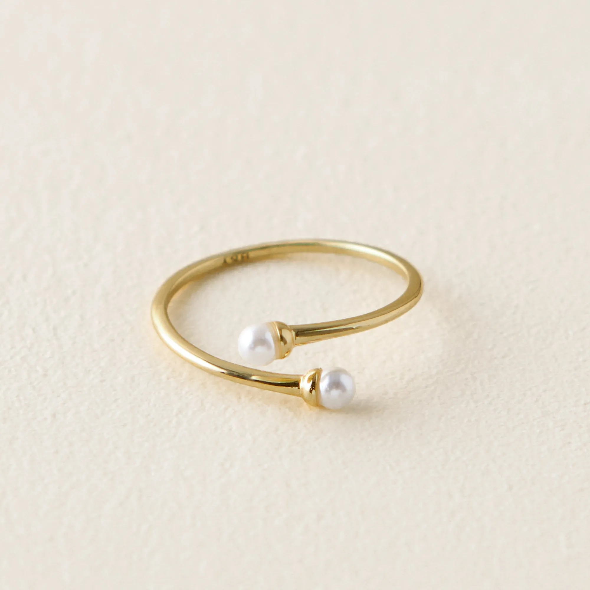 VND8678 FYF Eve's LLC (brook and york) Annalise Pearl Ring