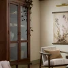 VND6475 StyleCraft Home Collection Annette Turned Leg Cabinet