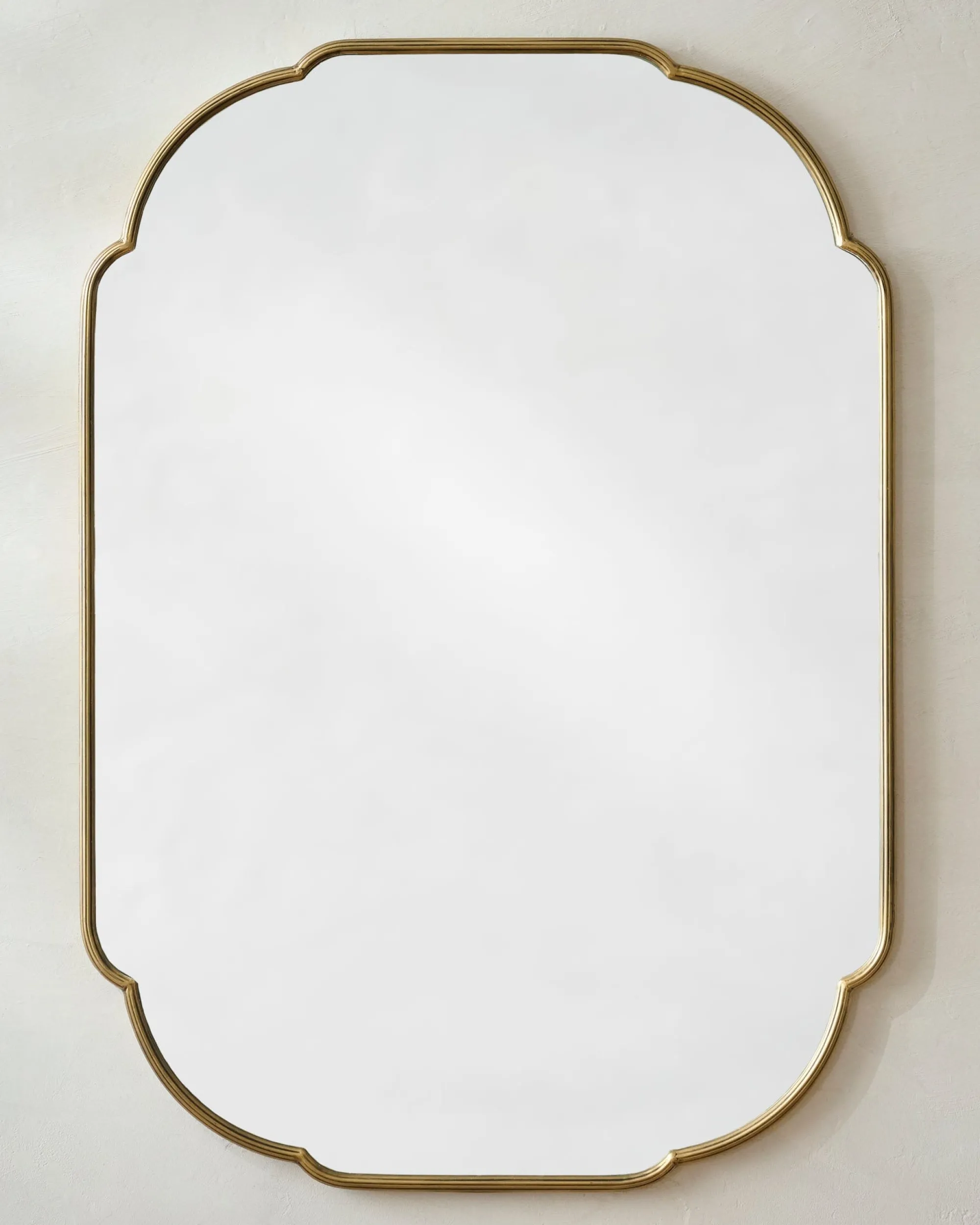 VND6561 FUJIAN BESTBUY ARTS&CRAFTS CO.,LTD. Antique Brass Luna Mirror