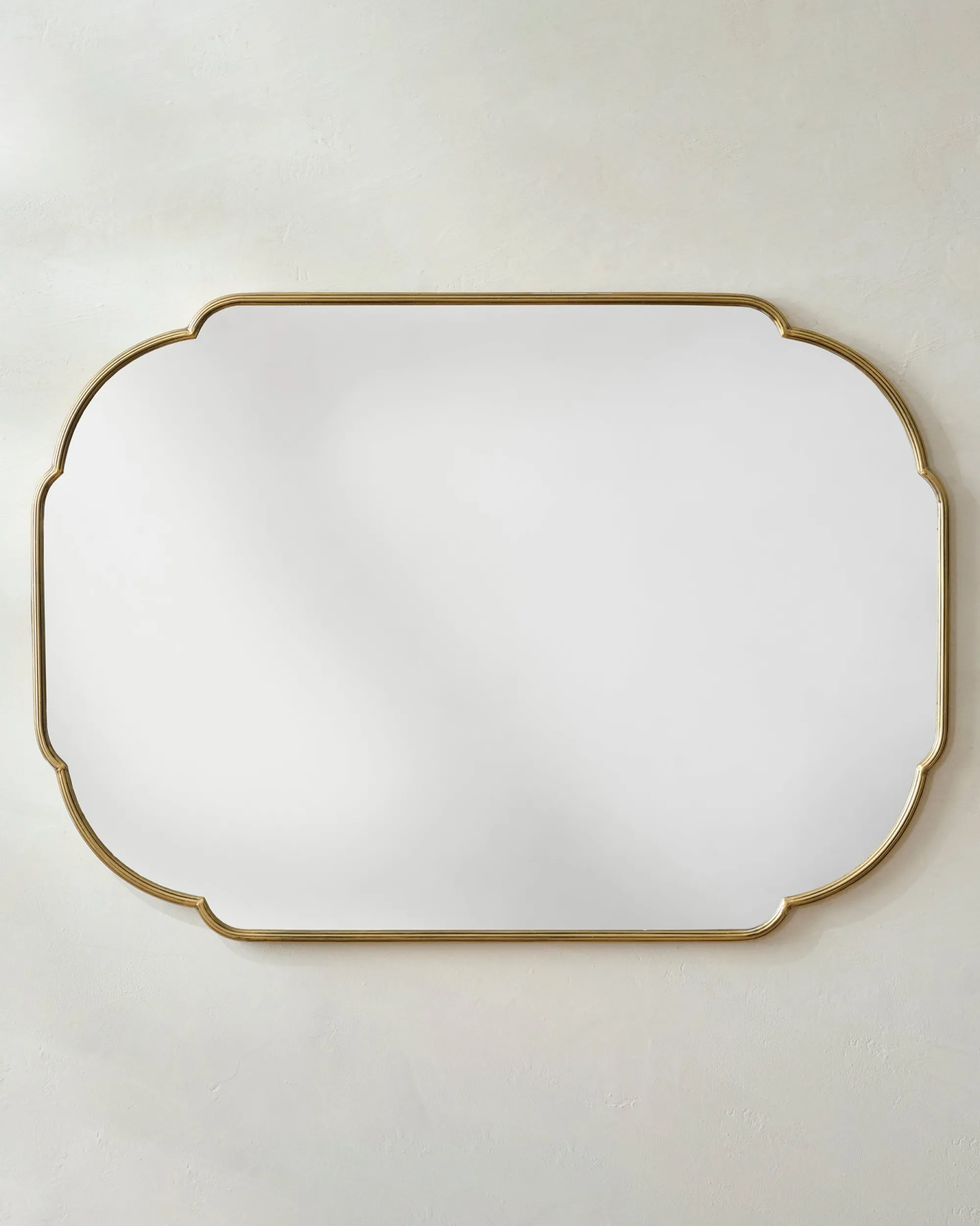 VND6561 FUJIAN BESTBUY ARTS&CRAFTS CO.,LTD. Antique Brass Luna Mirror