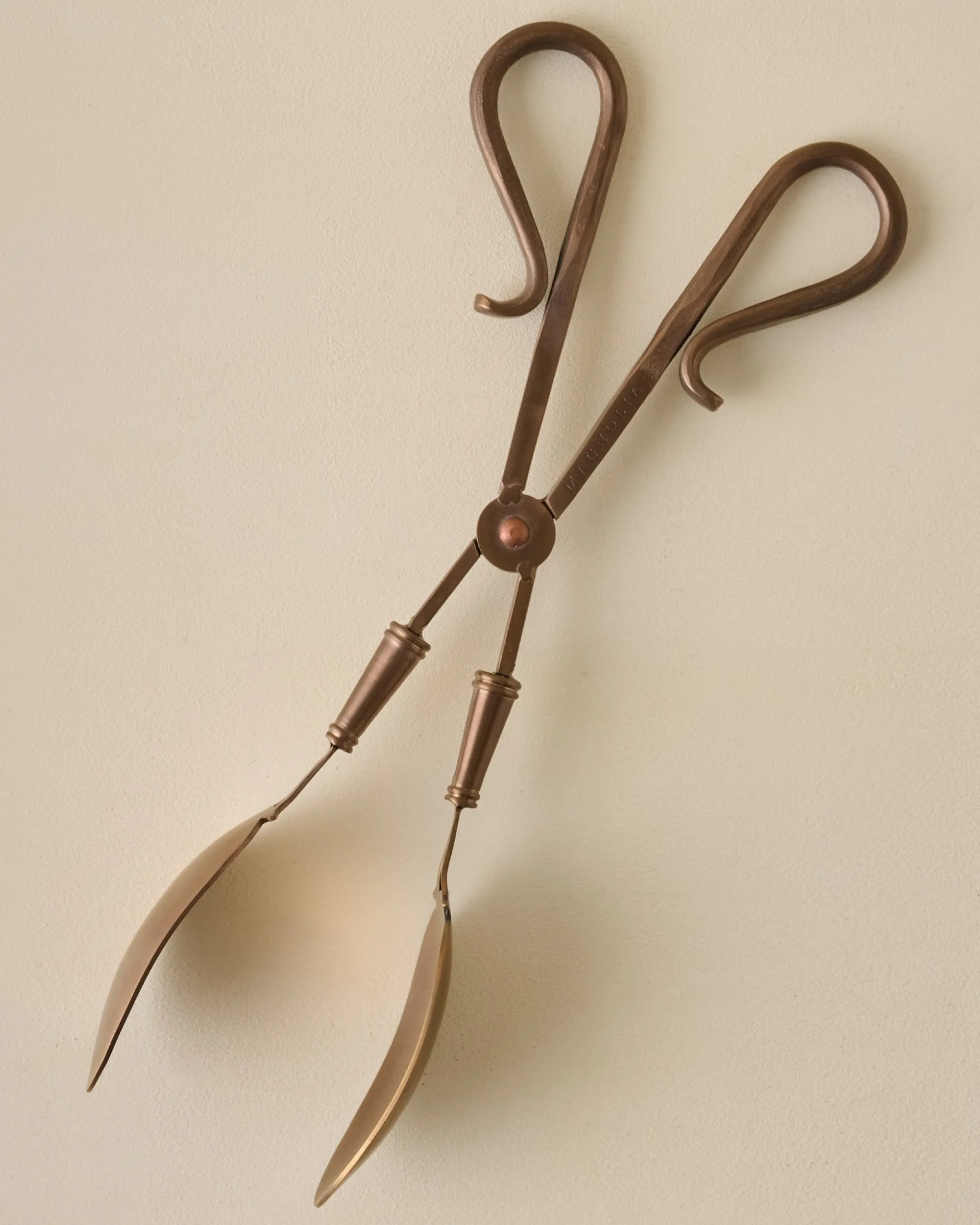 VND6715 VENUS IMPEX Antique Copper Serving Tongs