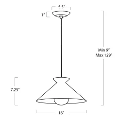 VND7751 Regina Andrew Design Inc Austin Pendant