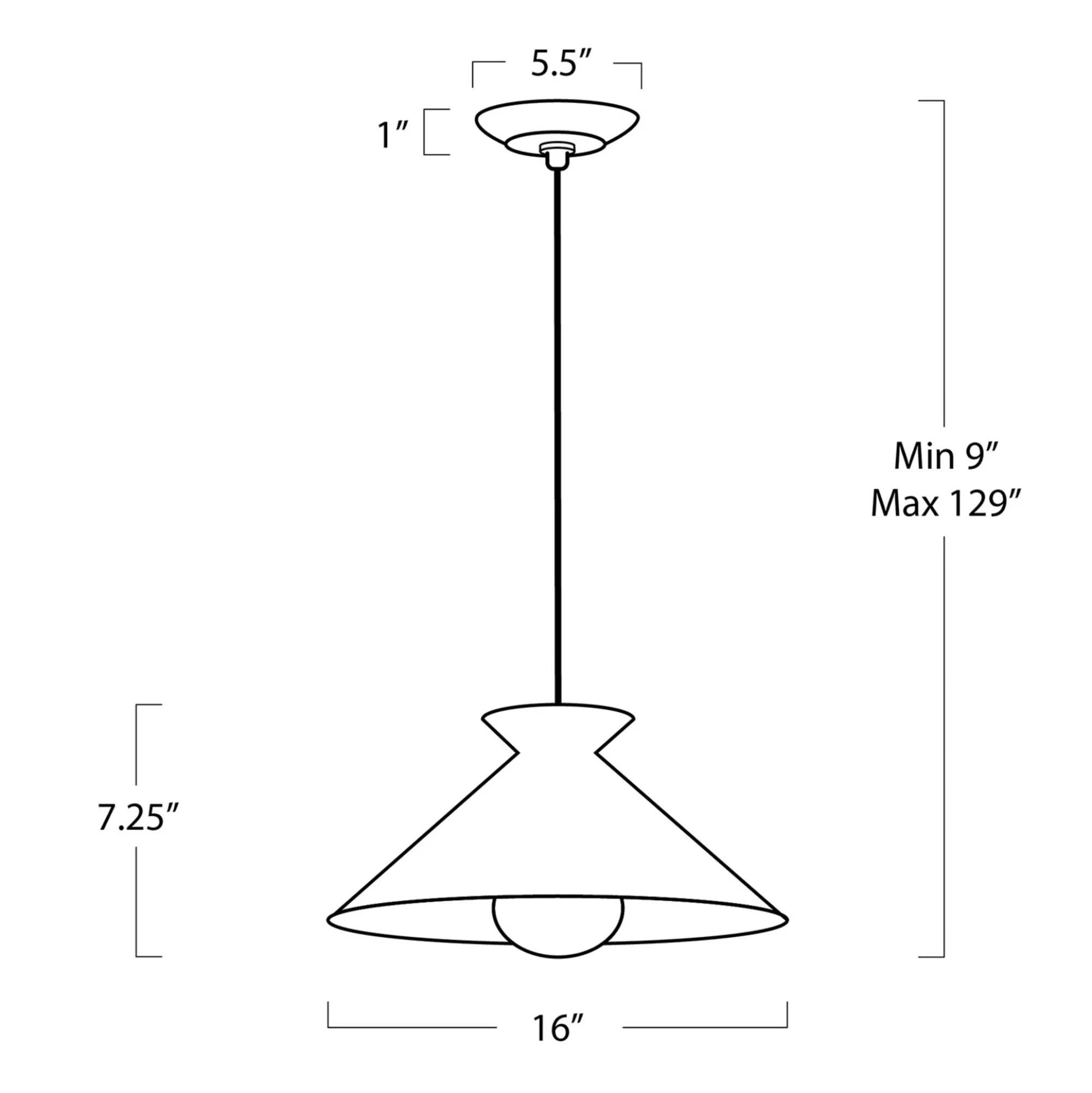 VND7751 Regina Andrew Design Inc Austin Pendant