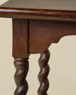 VND7974 Guru Creations Barley Twist Accent Table