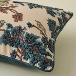 VND8328 FA HOME AND APPAREL PVT LTD Bennett Embroidered Lumbar Pillow