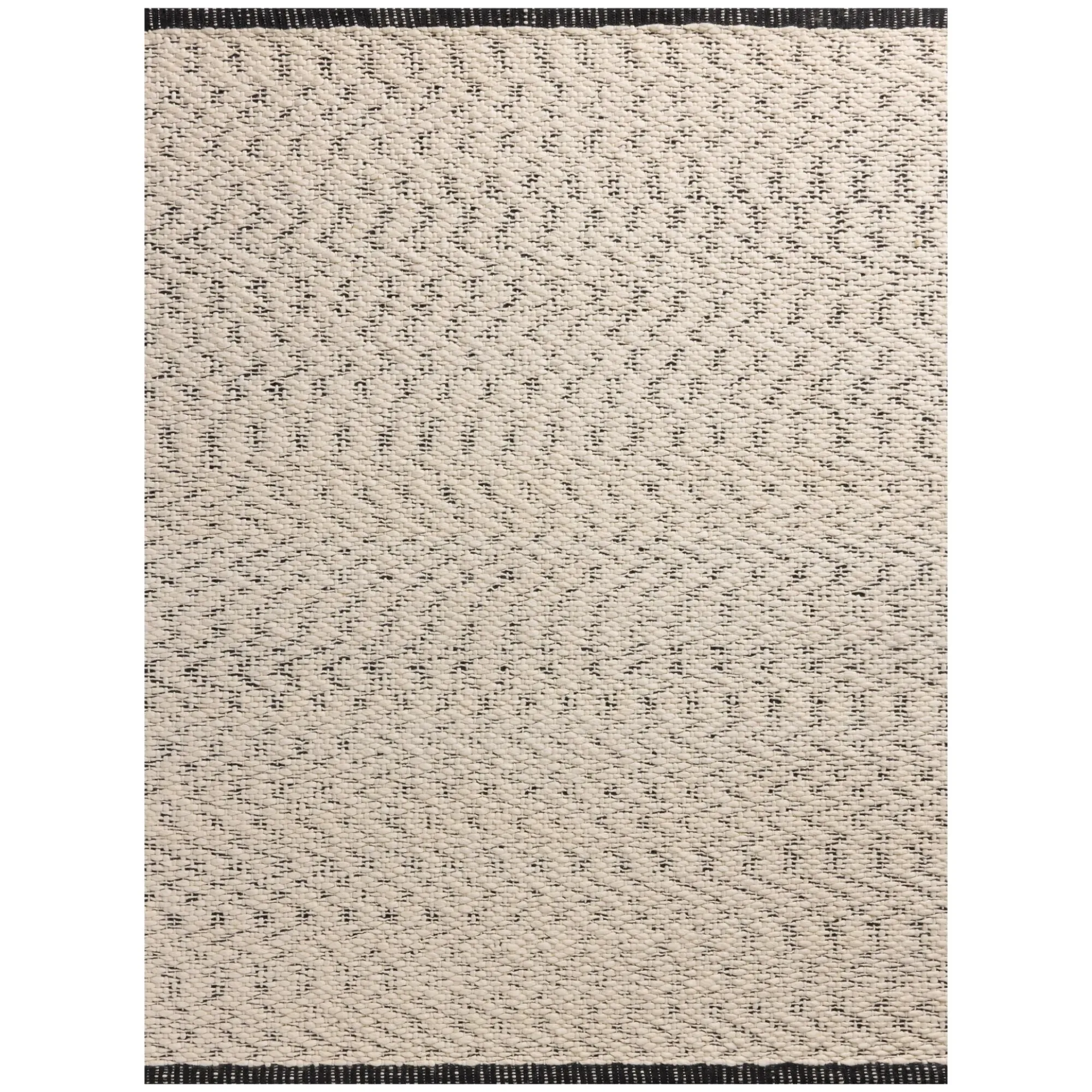 VND0086 Loloi Inc Betty Ivory Black Rug
