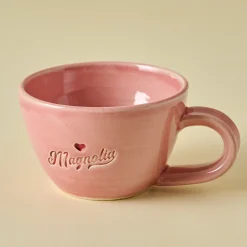 VND0162 Black Oak Art Black Oak Artisan Magnolia Heart Mug