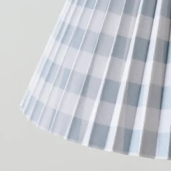 VND6475 StyleCraft Home Collection Blue Gingham Shade