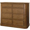 VND6475 StyleCraft Home Collection Bristow 8 Drawer Dresser