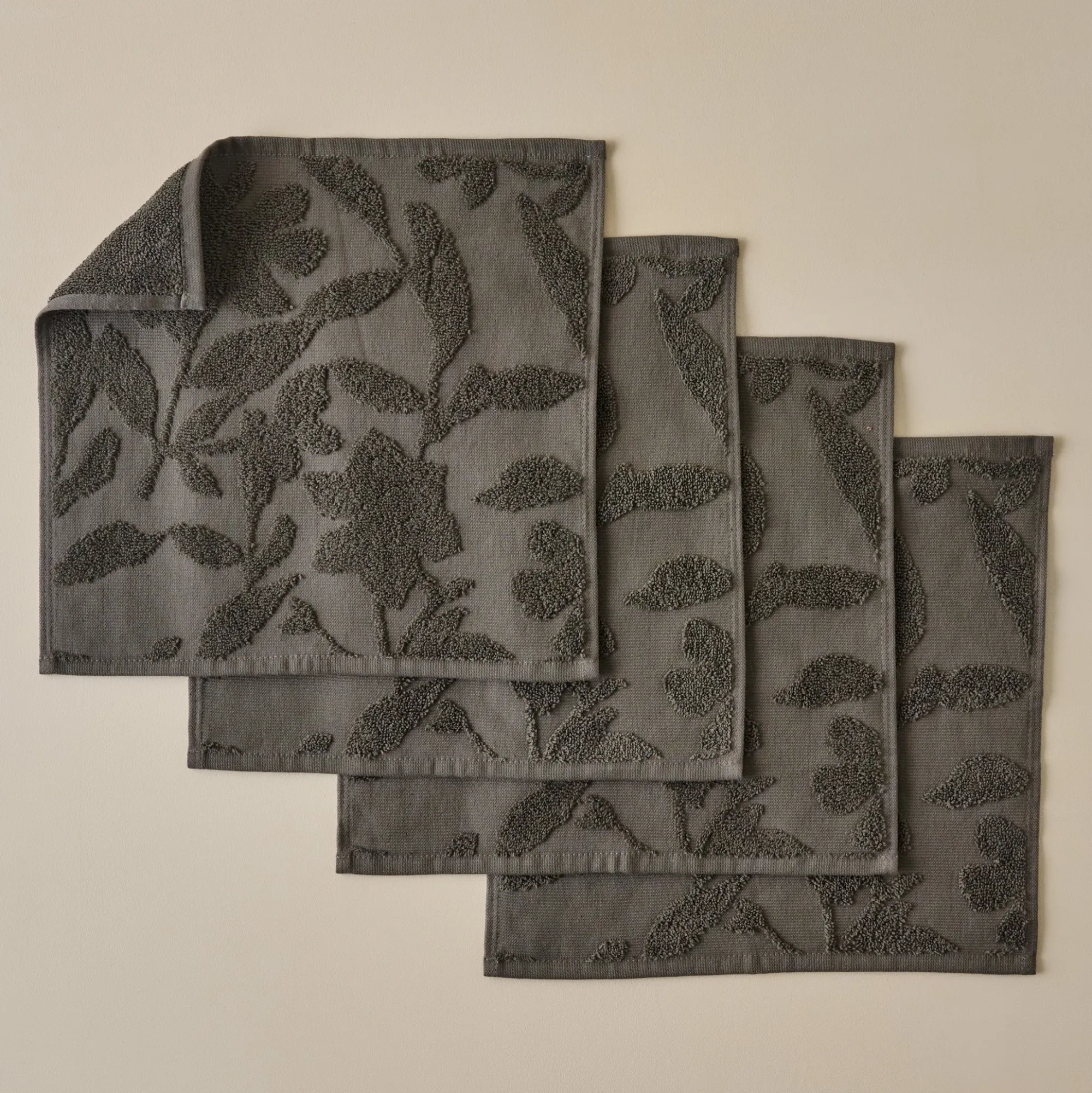 VND6325 The Airtex Group Brown Floral Jacquard Towel