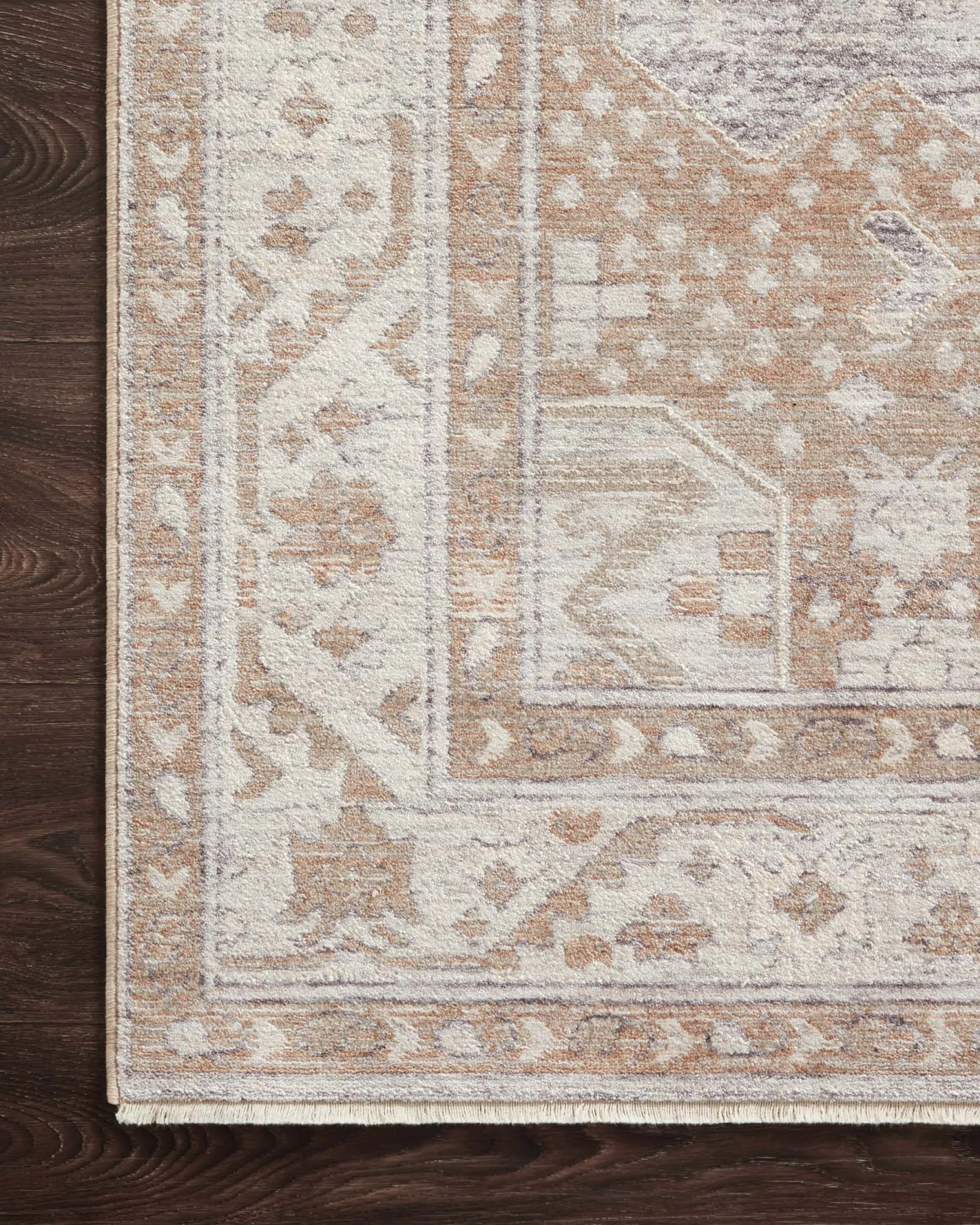 VND0086 Loloi Inc Carlisle Ivory Taupe Rug