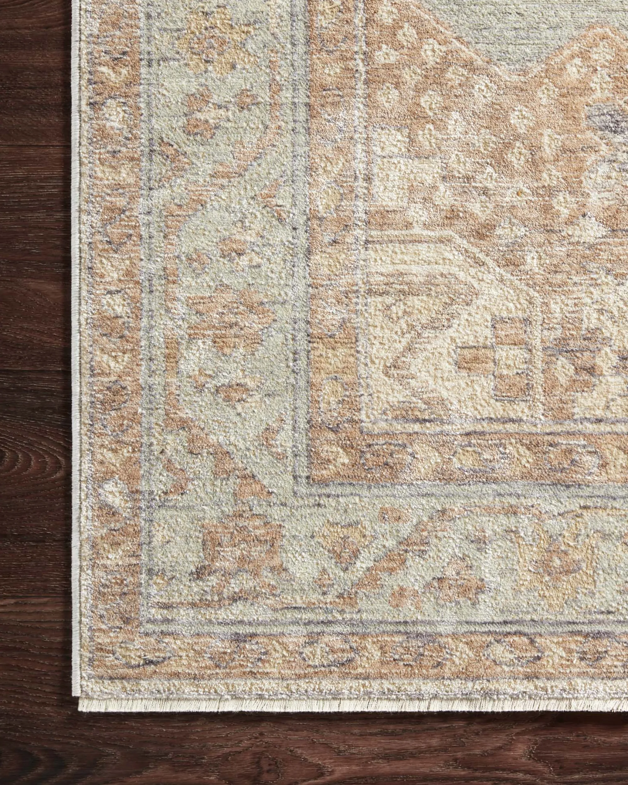 VND0086 Loloi Inc Carlisle Seafoam Taupe Rug