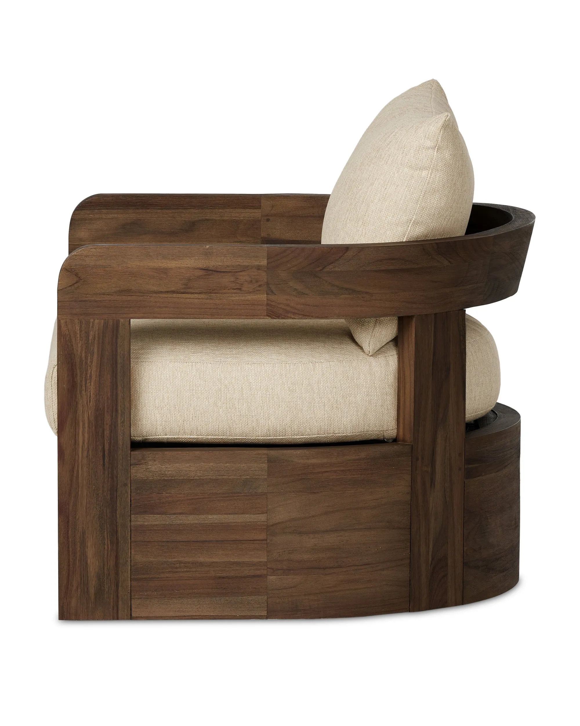 VND6200 Four Hands, LLC Caspian Outdoor Swivel Chair