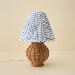 VND6475 StyleCraft Home Collection Cassie Rattan Table Lamp
