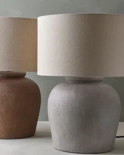 VND6475 StyleCraft Home Collection Cement Oversized Greenleigh Table Lamp