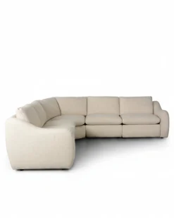 VND6200 Four Hands, LLC Chase Power Reclining 5-Piece Sectional