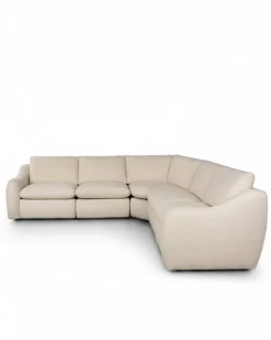 VND6200 Four Hands, LLC Chase Power Reclining 5-Piece Sectional