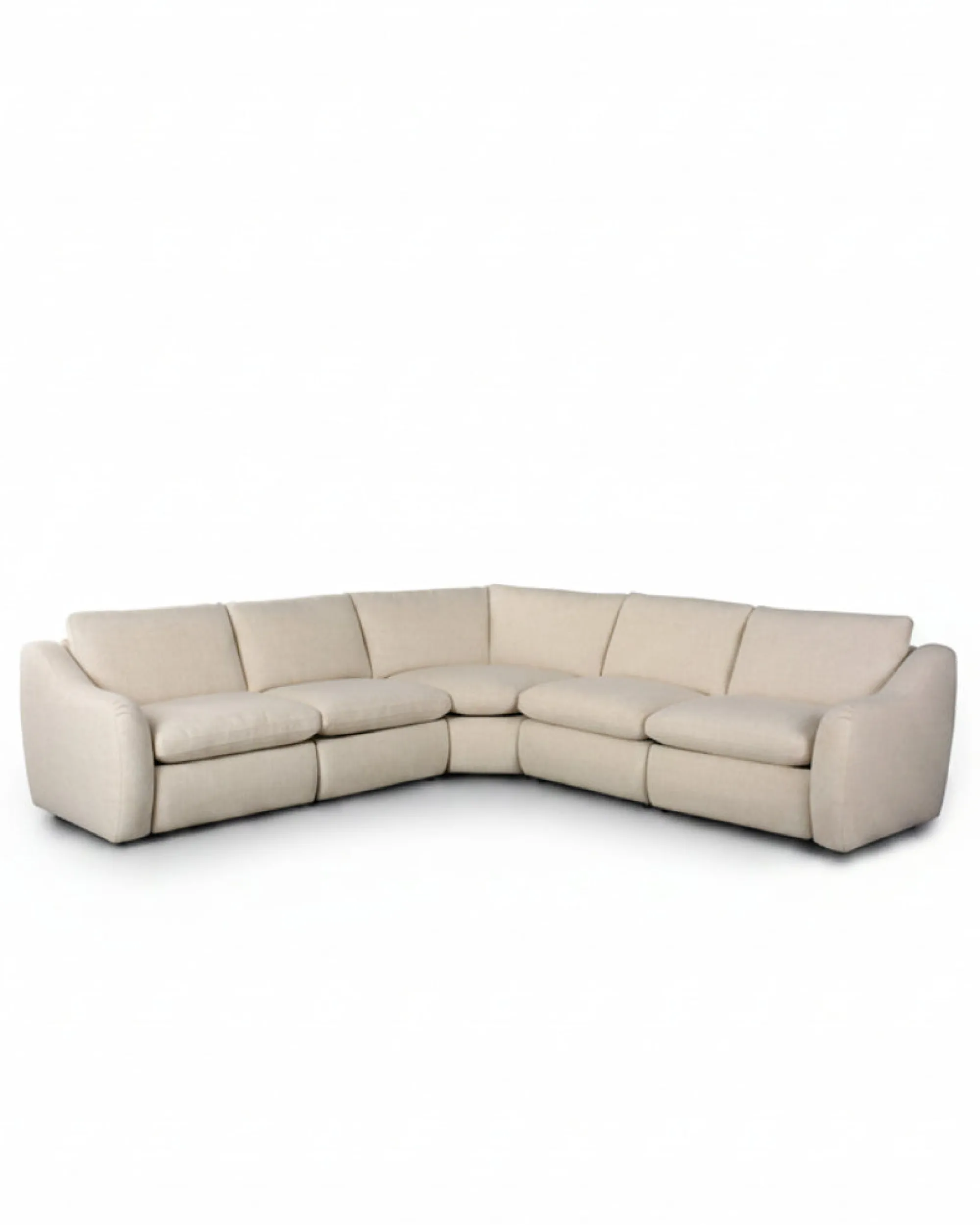 VND6200 Four Hands, LLC Chase Power Reclining 5-Piece Sectional