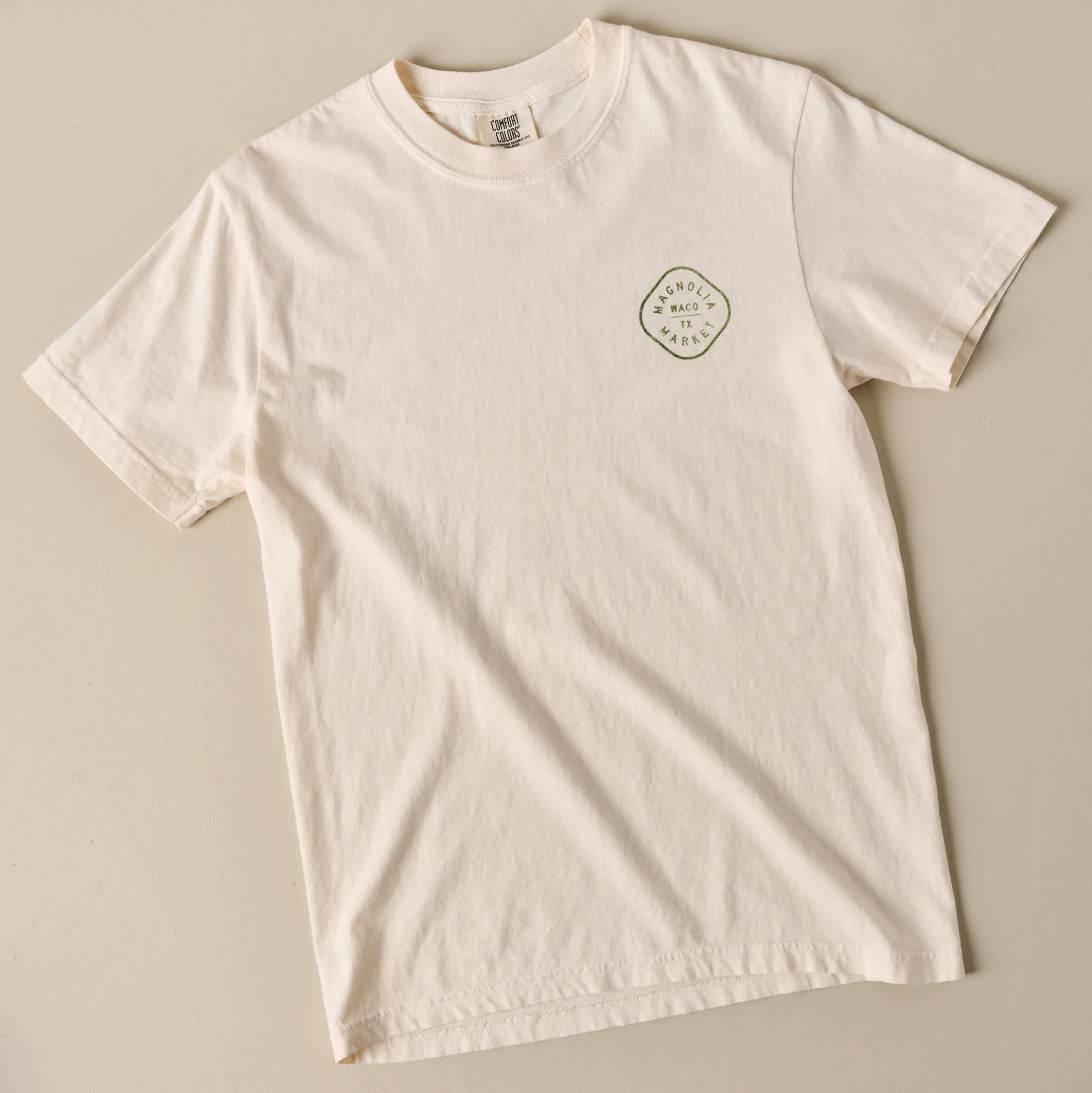 VND0179 Hole In The Roof Marketing Inc Checkered Magnolia Ivory Shirt