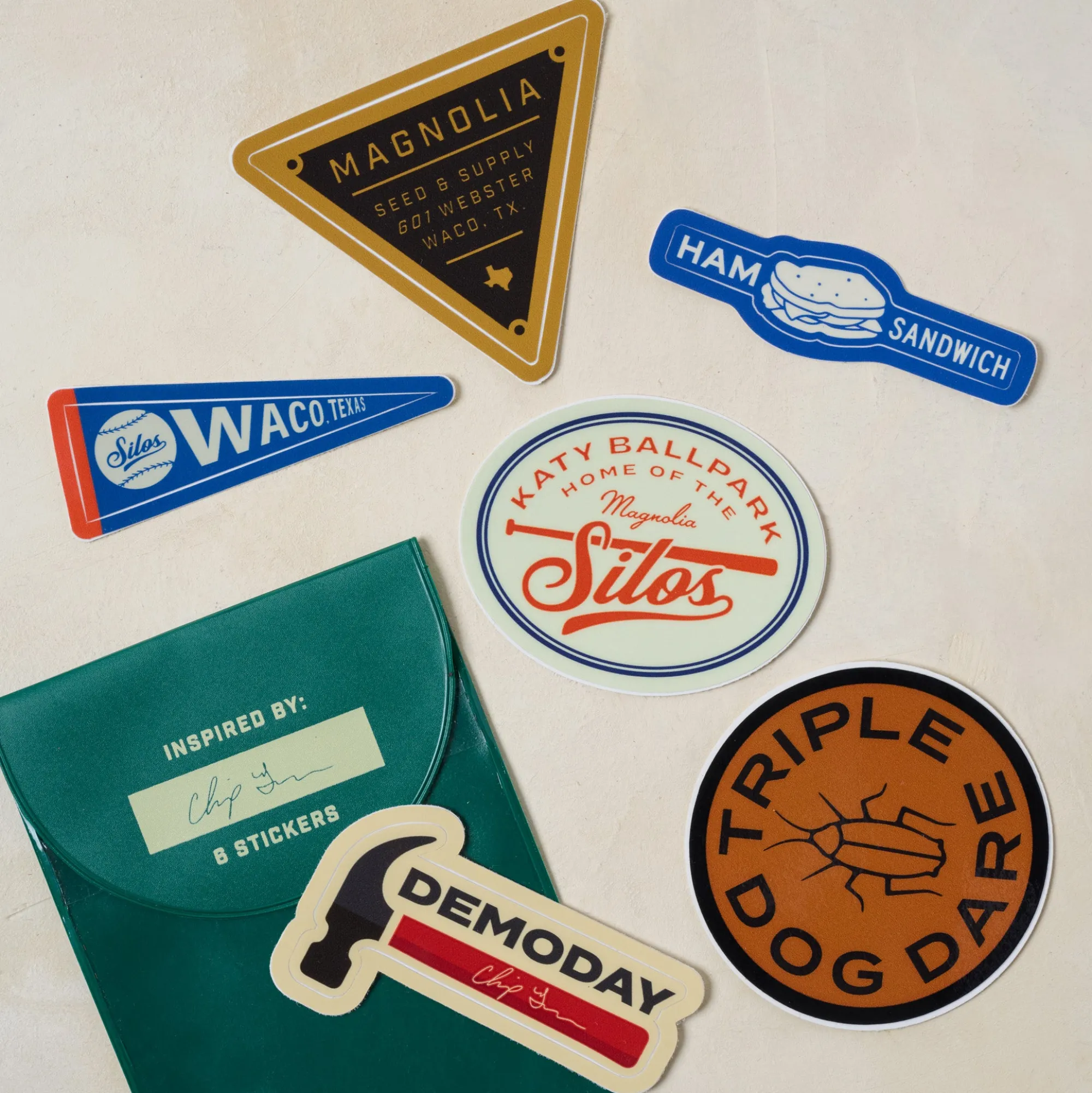 VND3322 Three Potato Four Chip's Sticker Pack