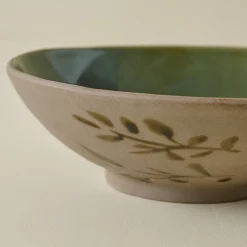 VND6562 Chaozhou Highland Crafts Company Ltd Claire Decorative Floral Bowl