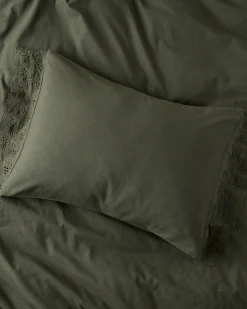 VND8328 FA HOME AND APPAREL PVT LTD Clara Eyelet Flange Sham