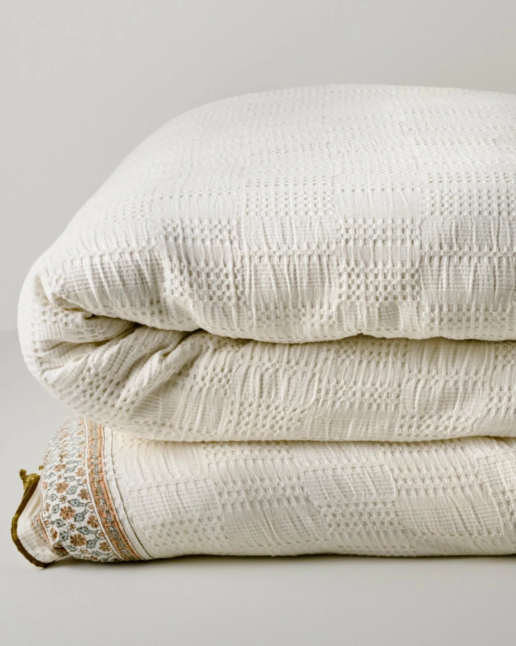 VND8337 Ratan Textiles Pvt Ltd. Clemence Block Print Duvet Cover
