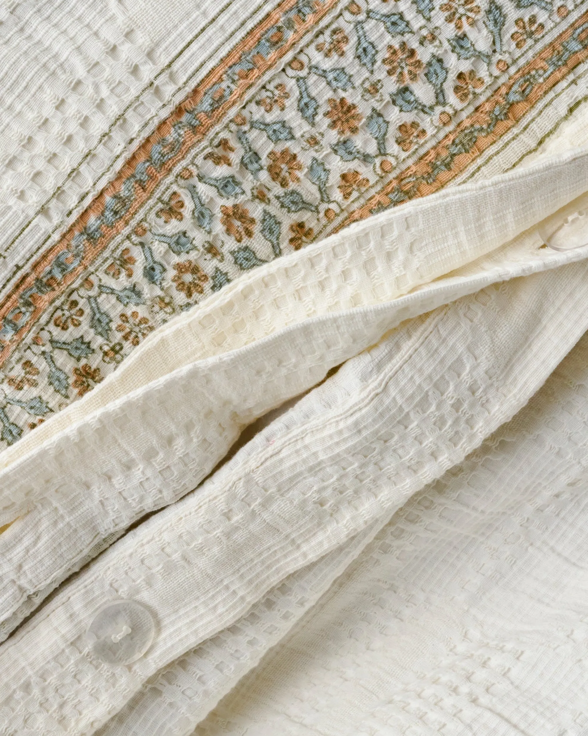 VND8337 Ratan Textiles Pvt Ltd. Clemence Block Print Duvet Cover