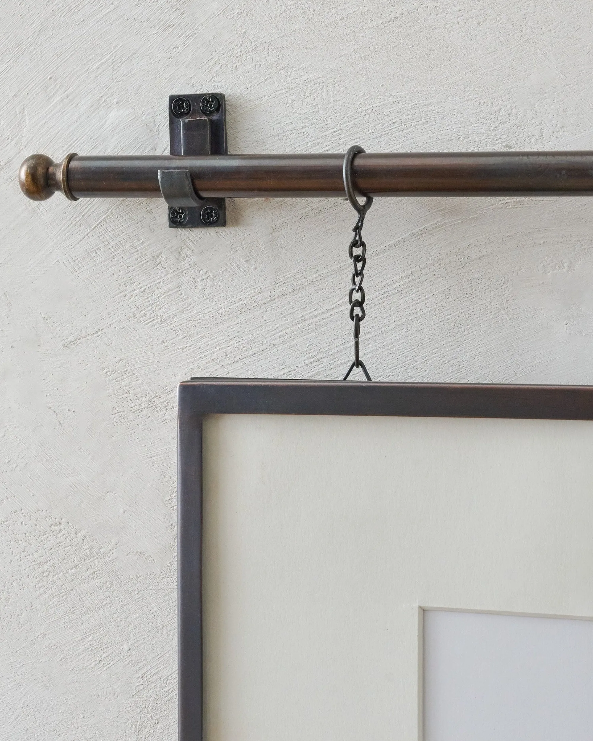 VND7372 ACUBE KRAFT PVT LTD Colleen Antique Bronze Rail Picture Frame