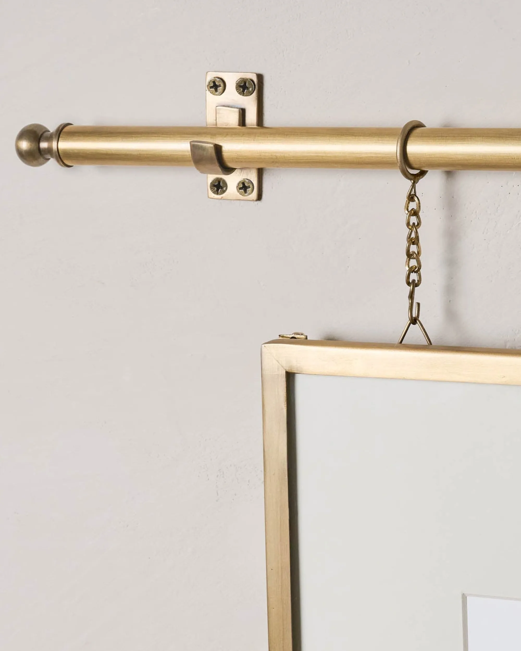 VND8957 ORNATE EXIM HOME PVT LTD Colleen Brass Rail Double Picture Frame