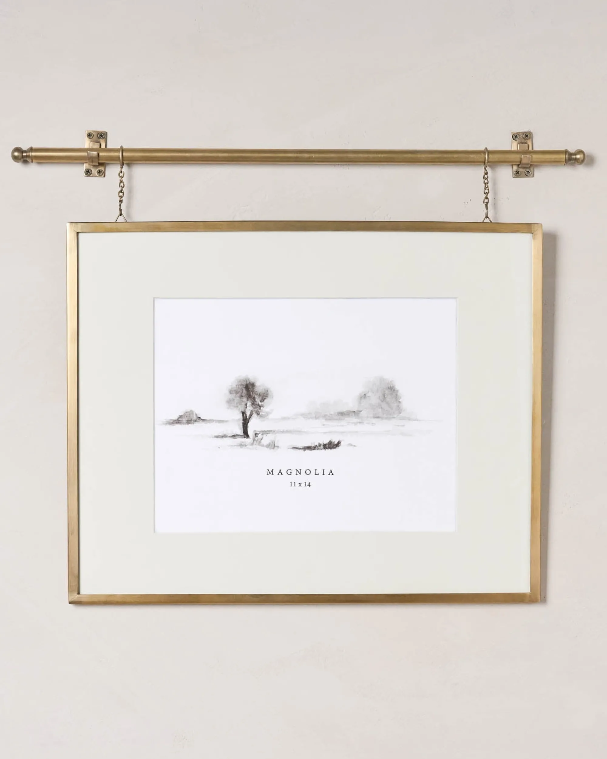 VND8957 ORNATE EXIM HOME PVT LTD Colleen Brass Rail Picture Frame