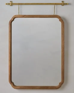 VND8122 R R INDUSTRIES Colleen Wood Framed Wall Mirror