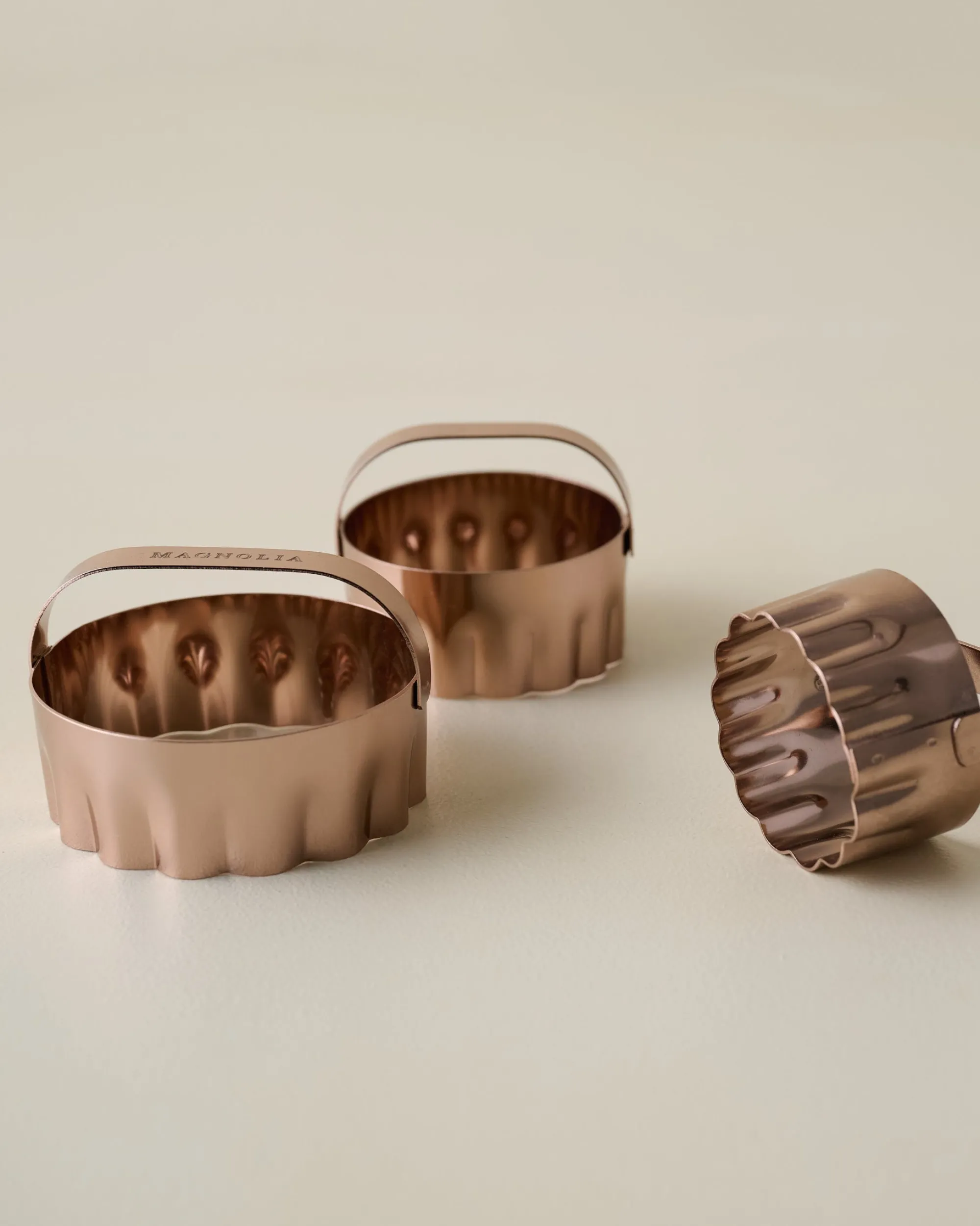VND8417 AC Brothers Copper Biscuit Cutter Set