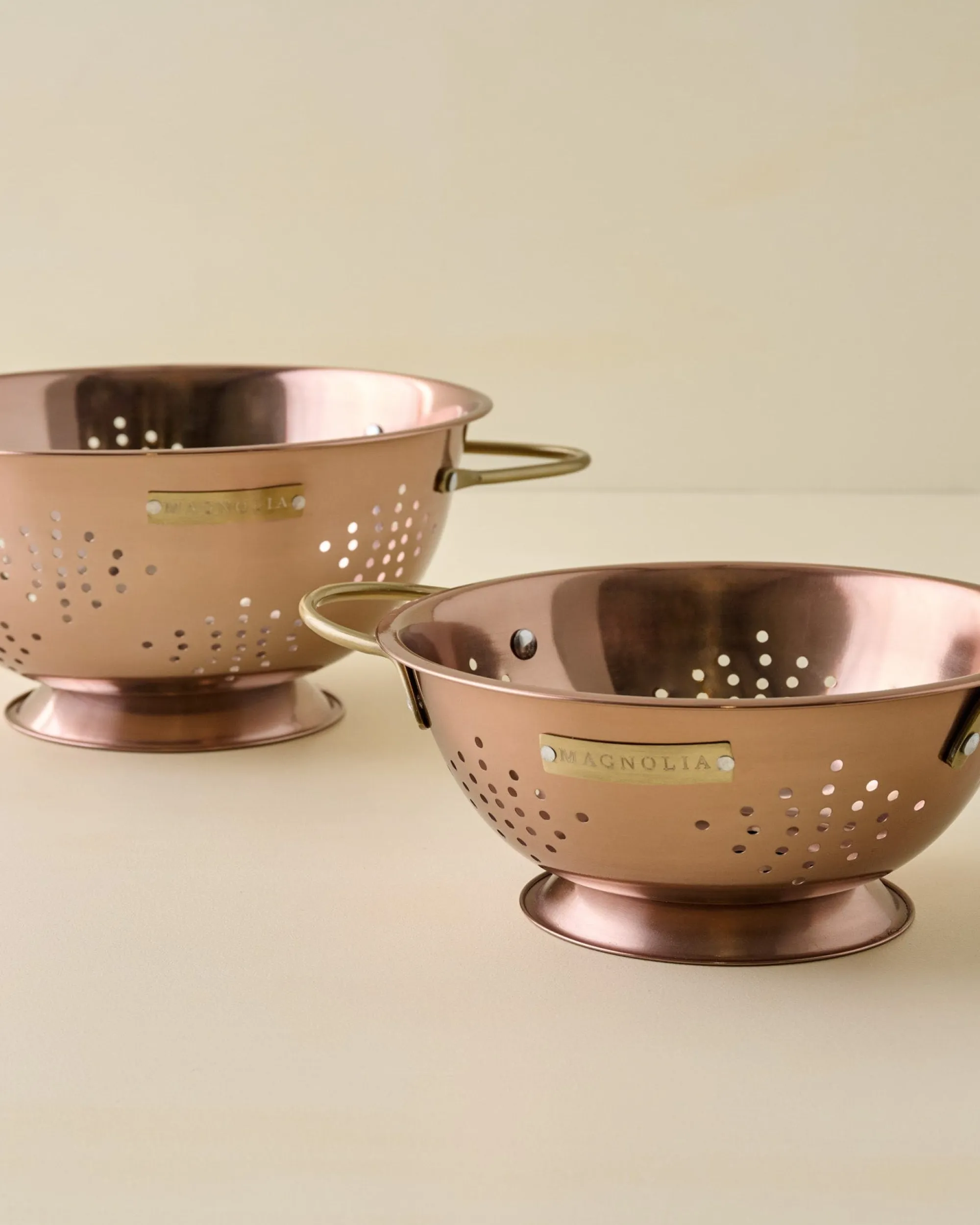 VND8417 AC Brothers Copper + Brass Colander