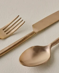 VND6715 VENUS IMPEX Copper Flatware Set of Five