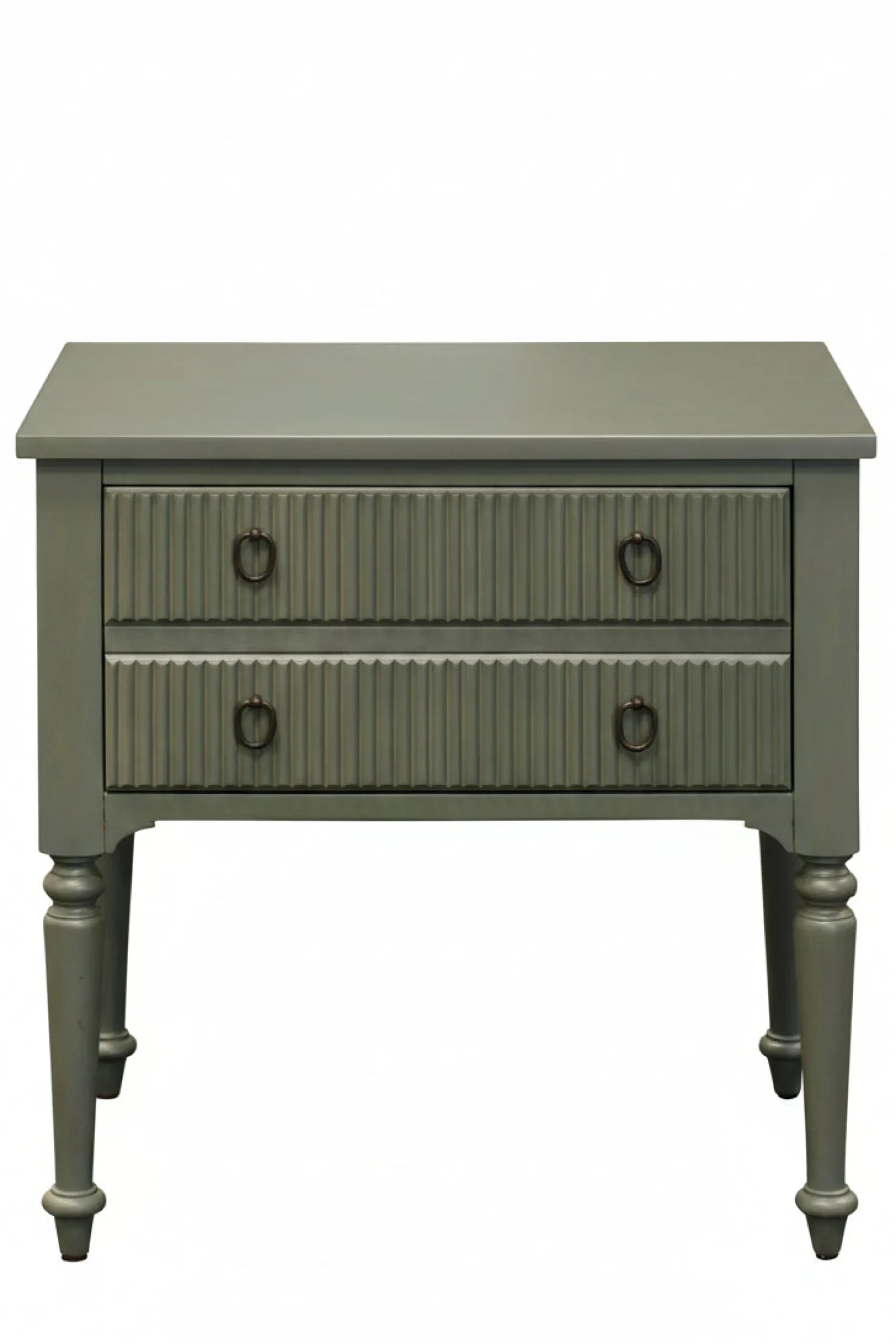 VND6475 StyleCraft Home Collection Corinne Reeded Nightstand