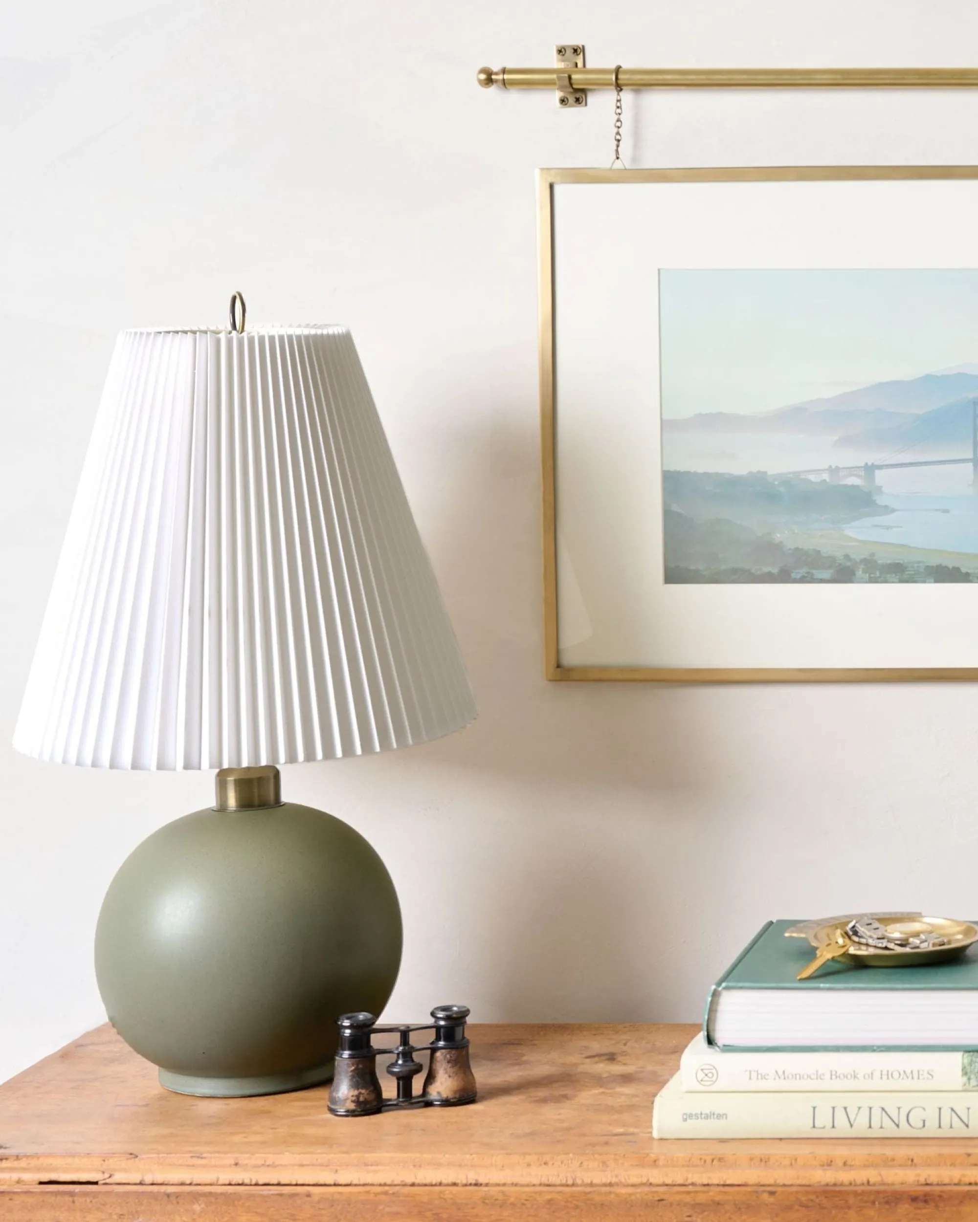 VND6475 StyleCraft Home Collection Corrie Accordion Shade Table Lamp