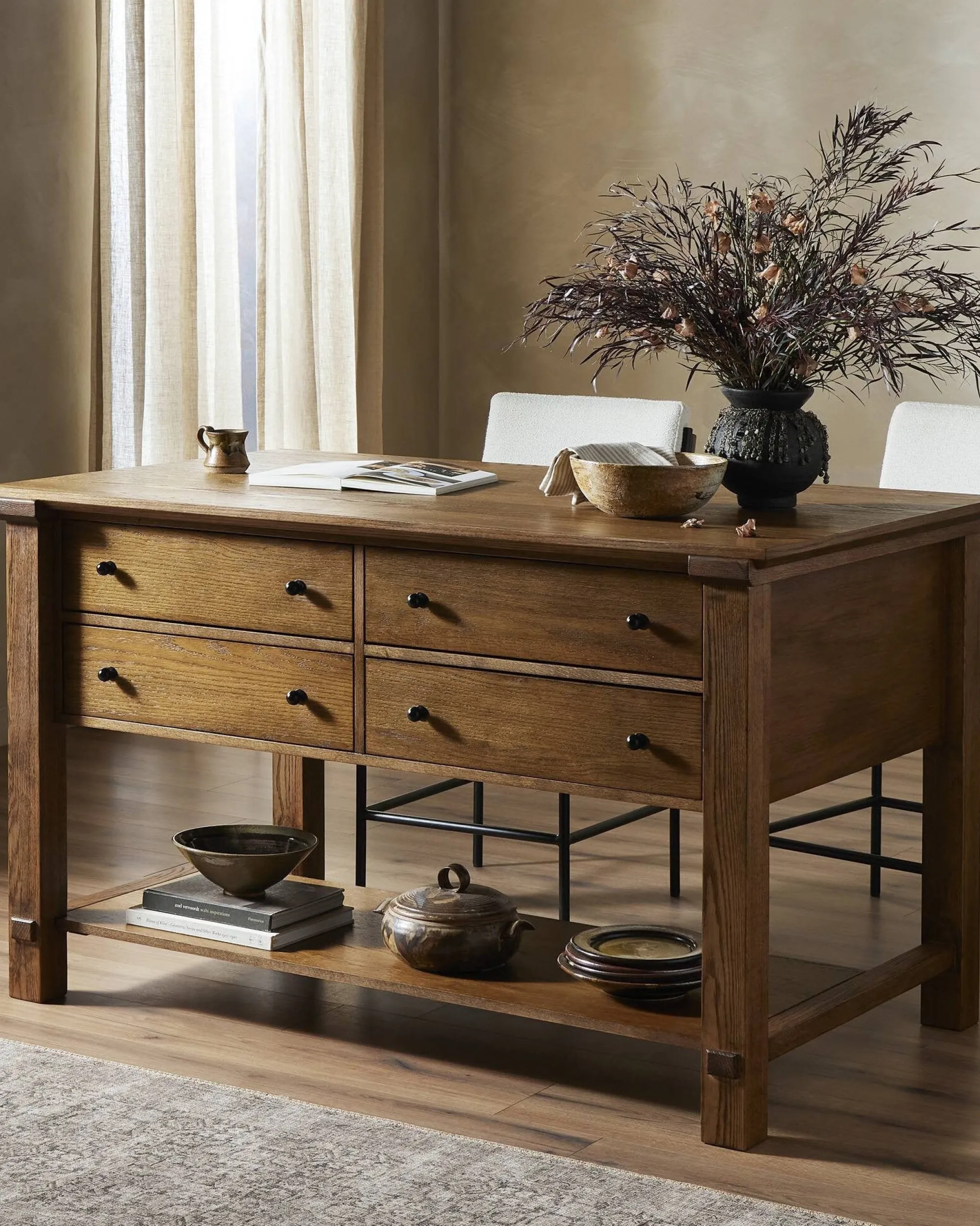 VND6200 Four Hands, LLC Dahlia Kitchen Island