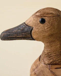 VND0092 Melrose International, LLC Decorative Carved Wooden Duck