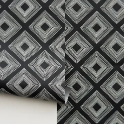 VND2730 York Wallcoverings Diamond Sketch Wallpaper