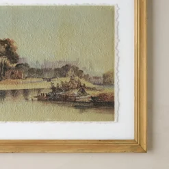 VND0164 Creative Co-op Inc Distant Days Watercolor Landscape