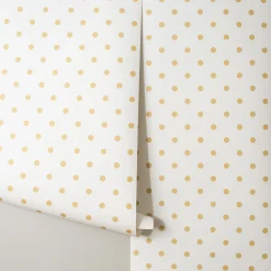VND2730 York Wallcoverings Dots on Dots Wallpaper