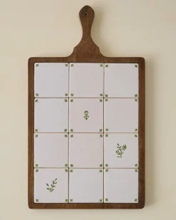 VND8329 Craftmachine India Pvt Ltd Dutch Printed Ceramic Serving Board