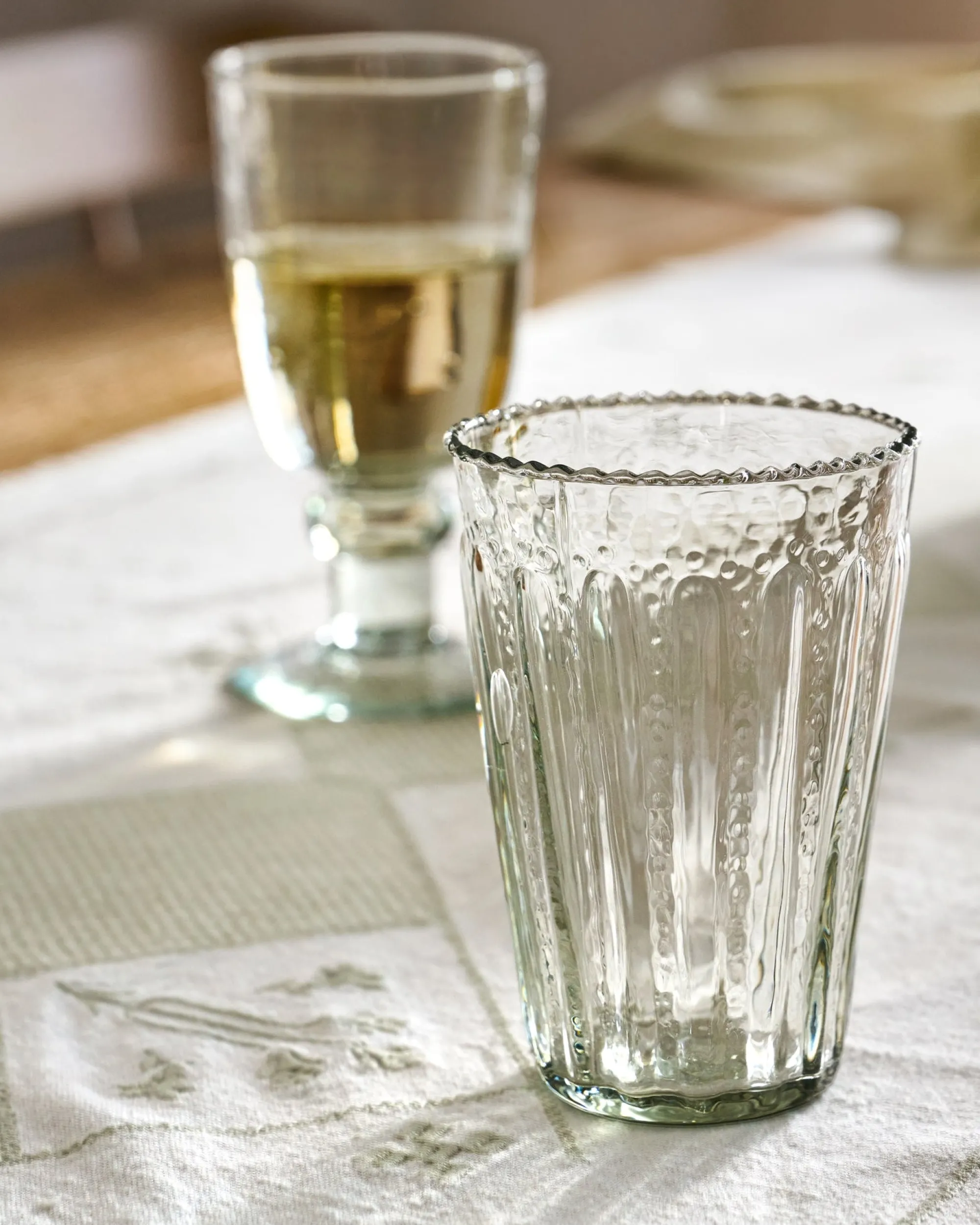 VND0018 Be Home Elizabeth Bottle Cut Glass Tumbler