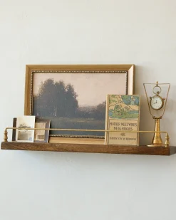 VND6622 ARVIND EXPO-CRAFTS Elliott Wood and Brass Picture Ledge